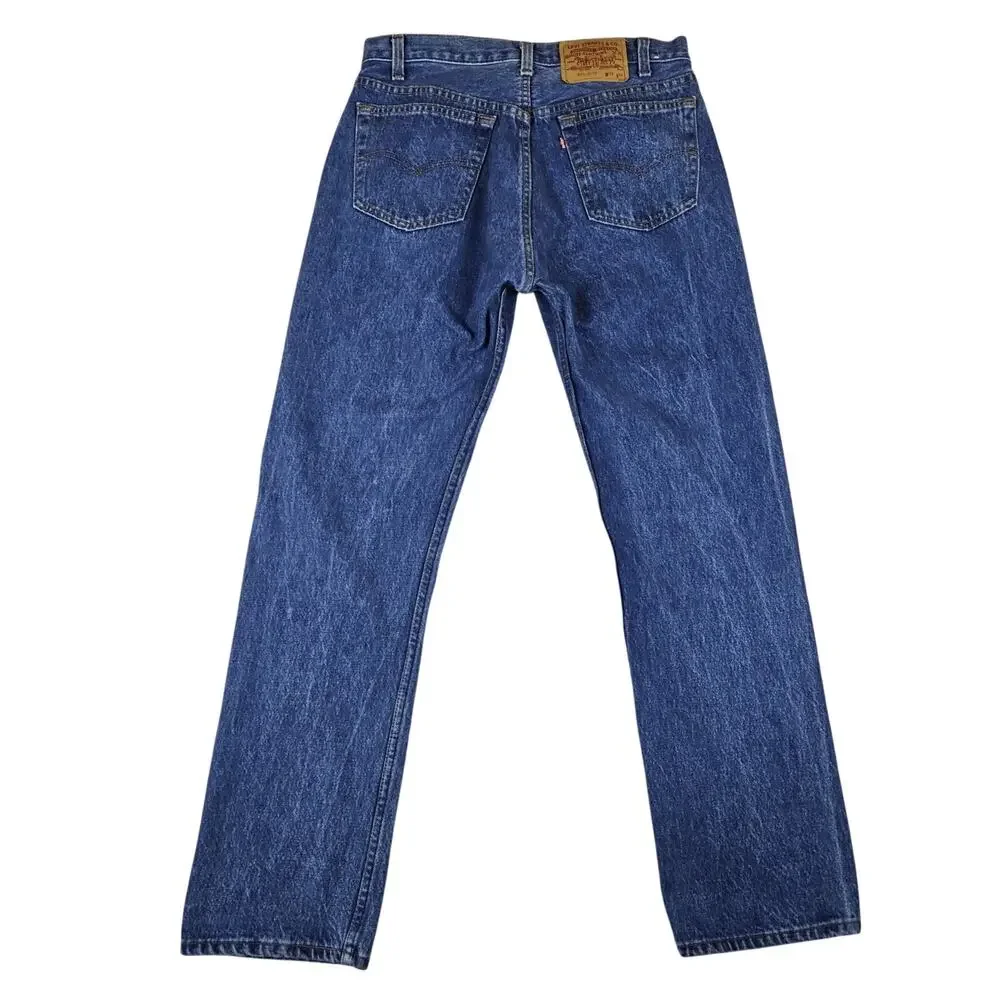 Vintage Levis 501 XX Denim Blue Jeans Men's 33×30 (32×30) 80's 90's Made In USA